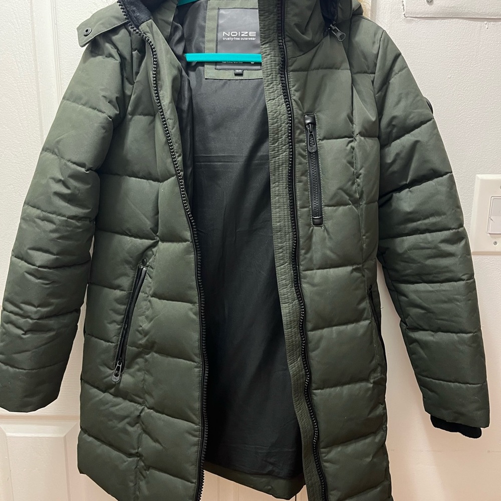 Noize Olive Quilted Jacket